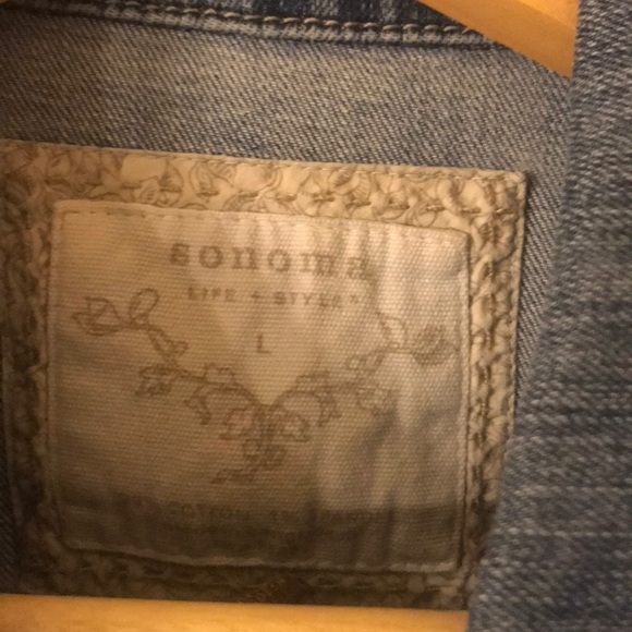 Sonoma Jeans Jacket Size L - Picture 2 of 2